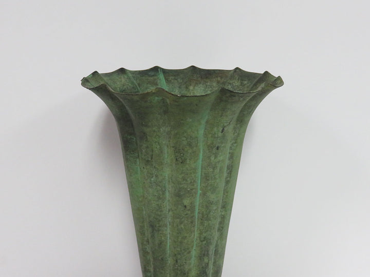 Green Patina Vase