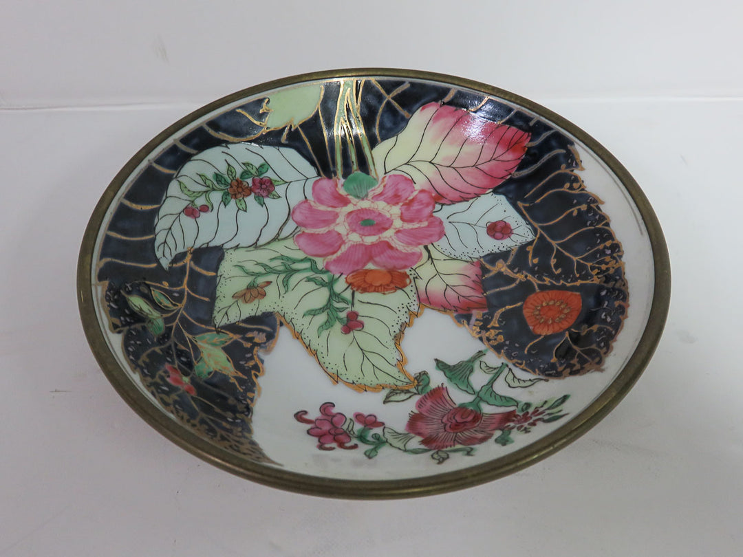 Tobacco Leaf Encased Bowl