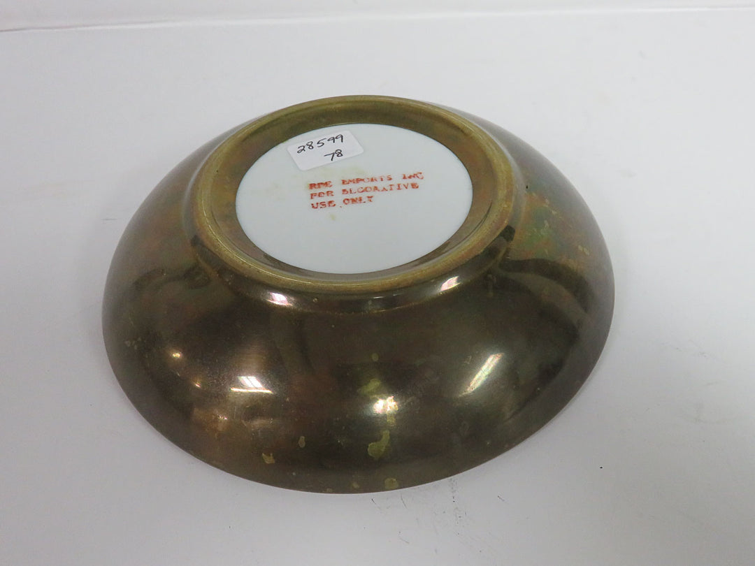 Tobacco Leaf Encased Bowl