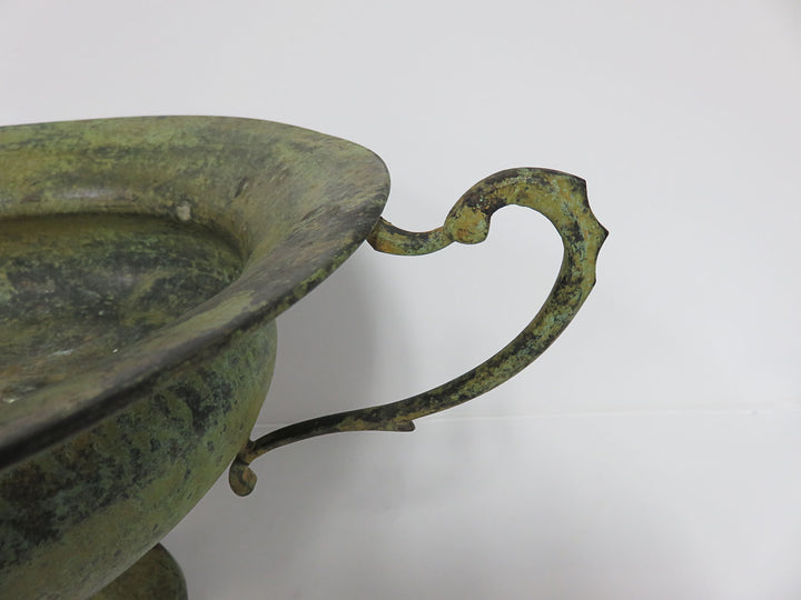 Green Patina Planter