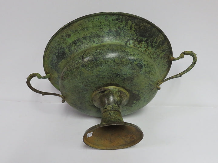Green Patina Planter