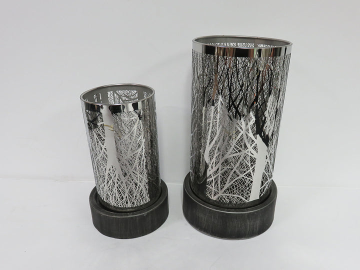 Set of Cylinder Candleholders