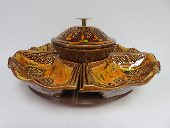 MCM California Pottery Chip and Dip