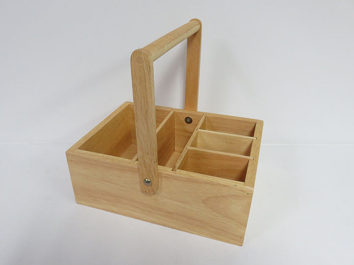 Wood Silverware Caddy