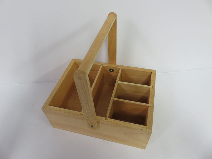 Wood Silverware Caddy