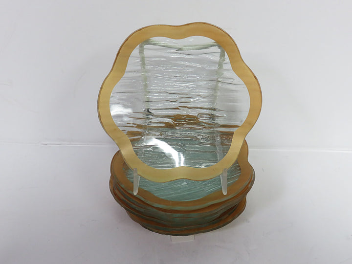Glass Appetizer Plates