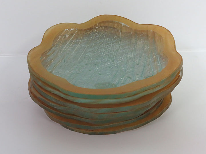Glass Appetizer Plates