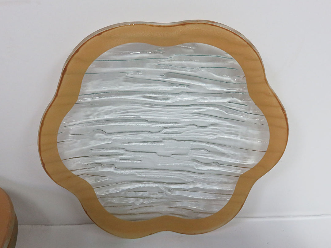 Glass Appetizer Plates