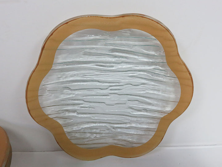 Glass Appetizer Plates