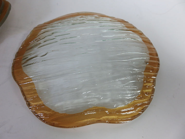 Glass Appetizer Plates