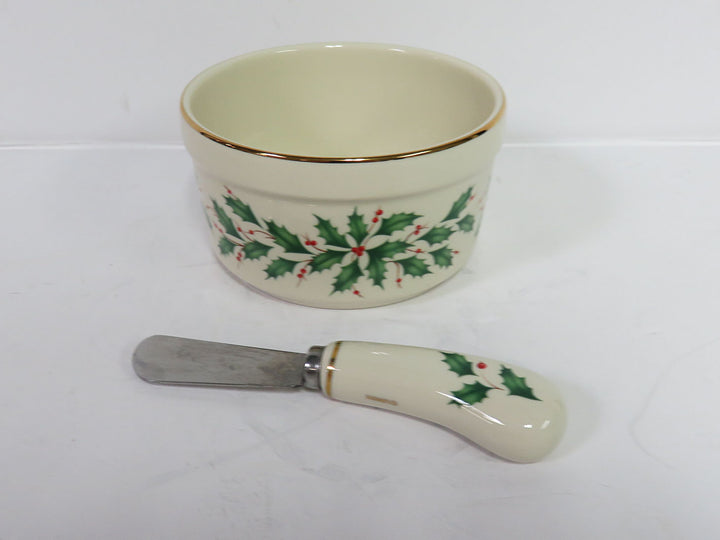 Lenox "Holiday" Bowl and Spreader