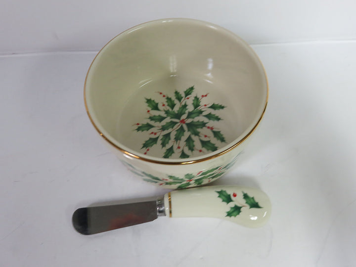 Lenox "Holiday" Bowl and Spreader