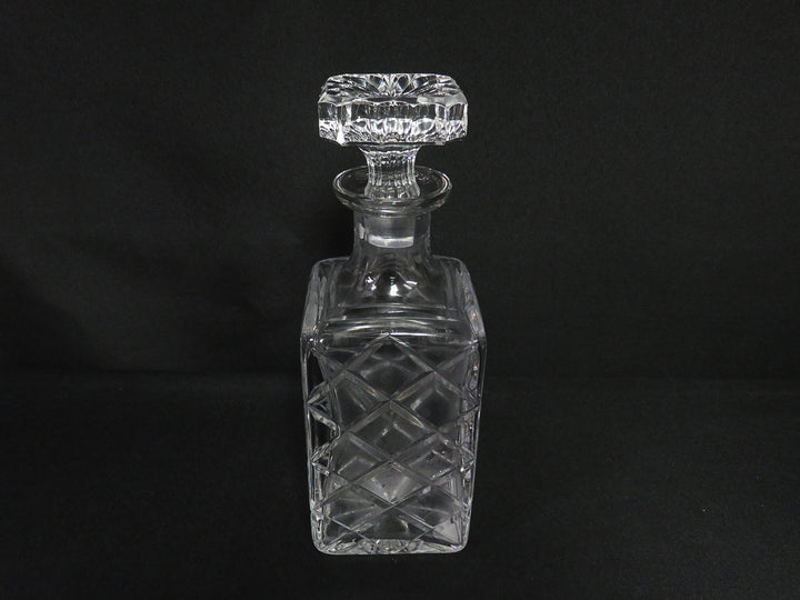 Diamond Pattern Spirits Decanter