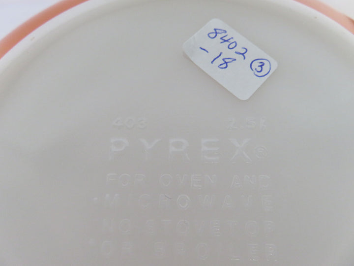 Pyrex Bowl Set