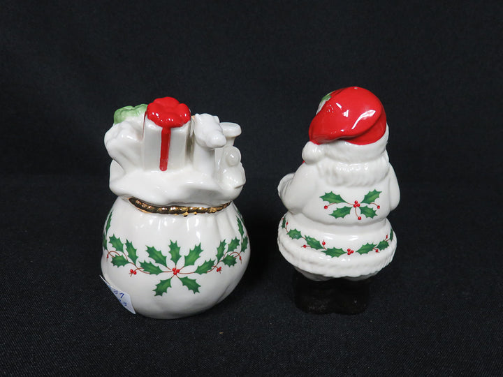 Lenox Christmas Salt and Pepper Set