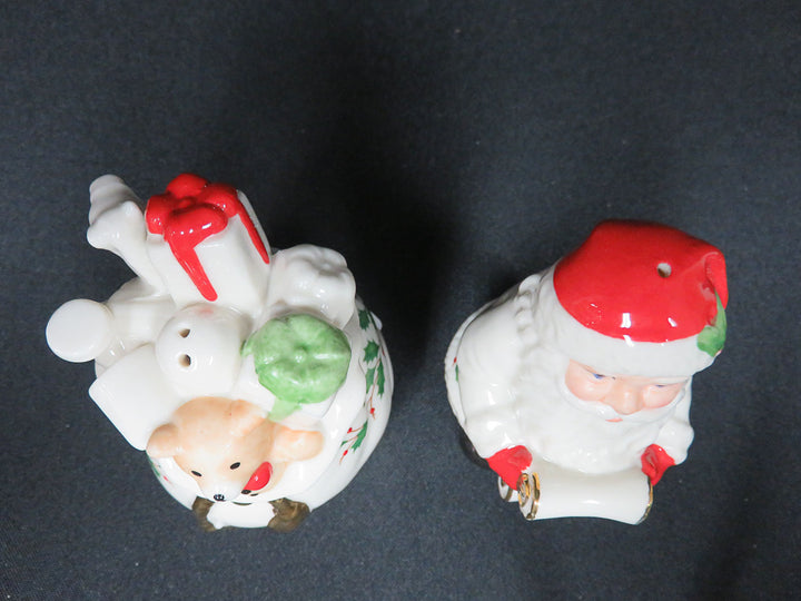 Lenox Christmas Salt and Pepper Set