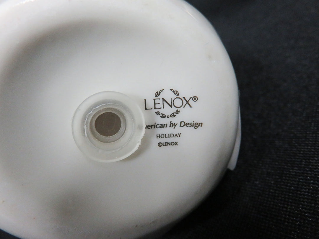 Lenox Christmas Salt and Pepper Set