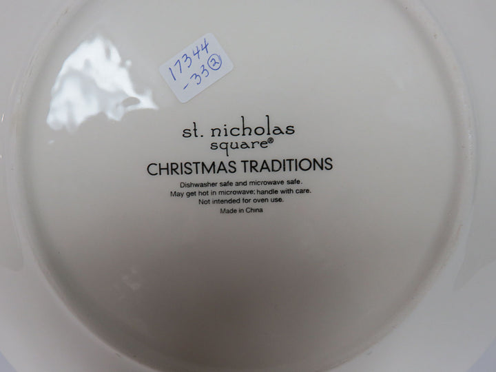 Santa's Cookie Plate and Milk Jug