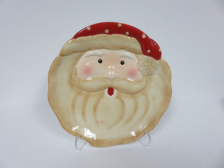 Santa Salad/Dessert Plates