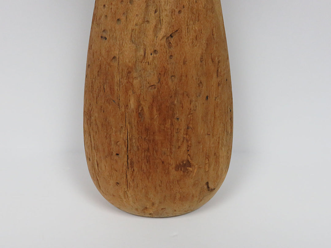 Hand Carved Wood Vase
