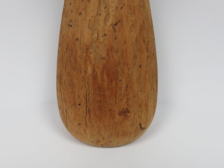 Hand Carved Wood Vase