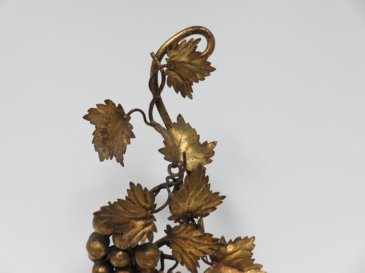 Ornate Burnished Gold Sconce