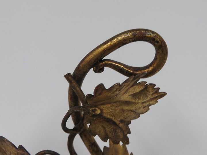 Ornate Burnished Gold Sconce