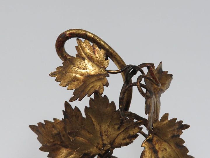 Ornate Burnished Gold Sconce
