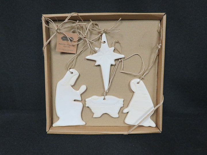 Mud Pie Nativity Ornaments
