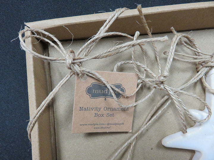Mud Pie Nativity Ornaments