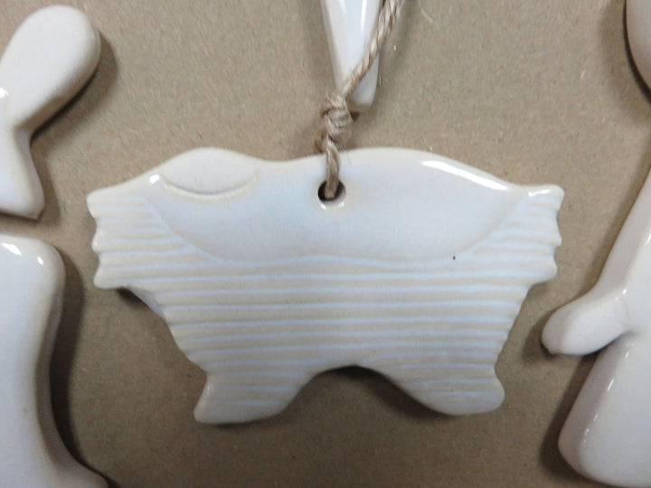 Mud Pie Nativity Ornaments
