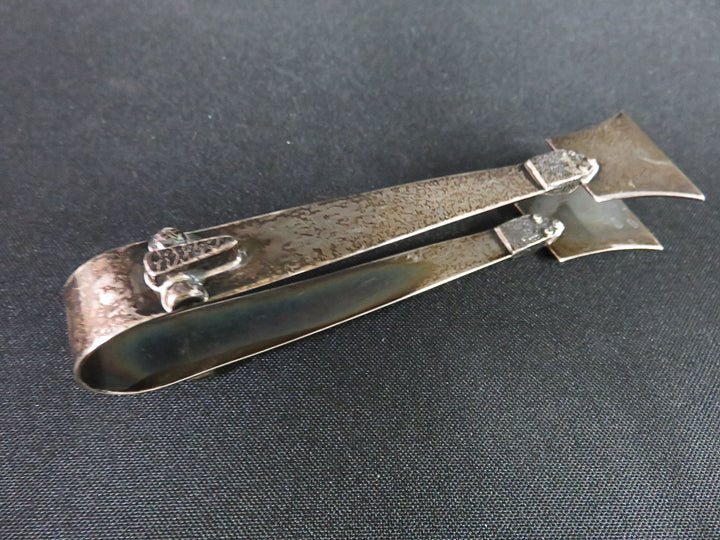 URART Marble Bowl with Sterling Tongs
