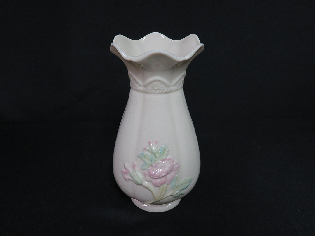 Belleek Rosebud Vase