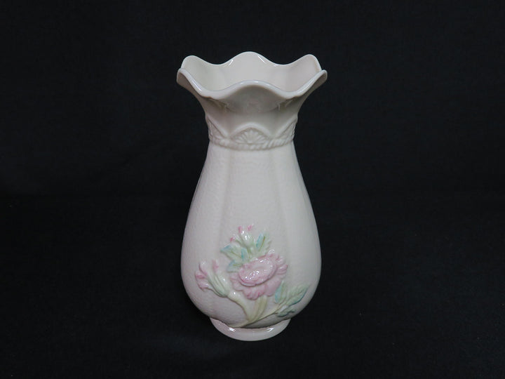 Belleek Rosebud Vase