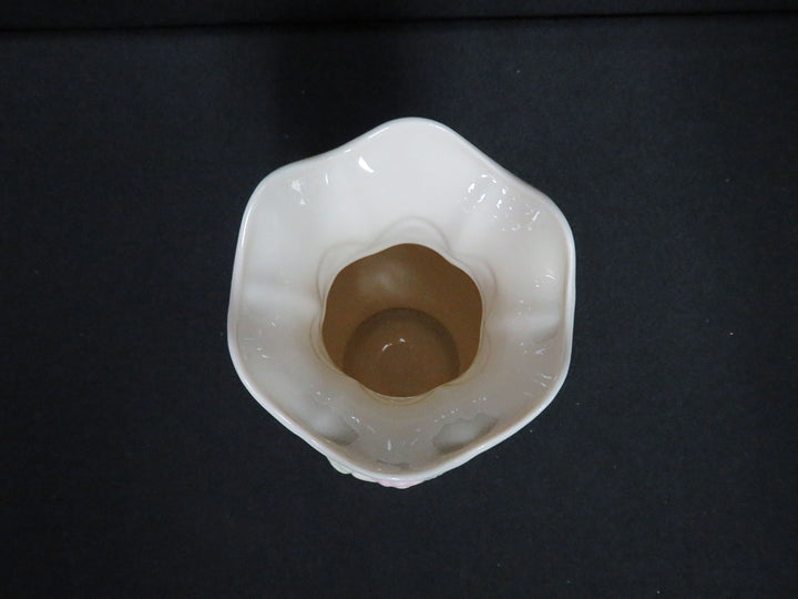 Belleek Rosebud Vase