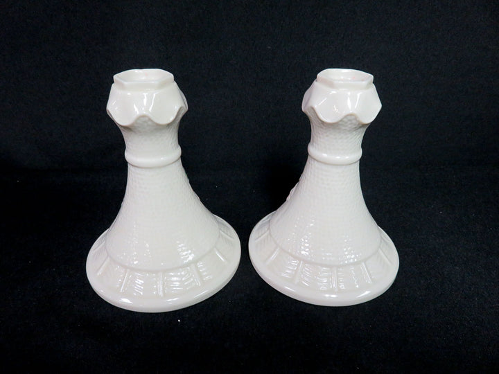 Belleek Killarney Candleholders