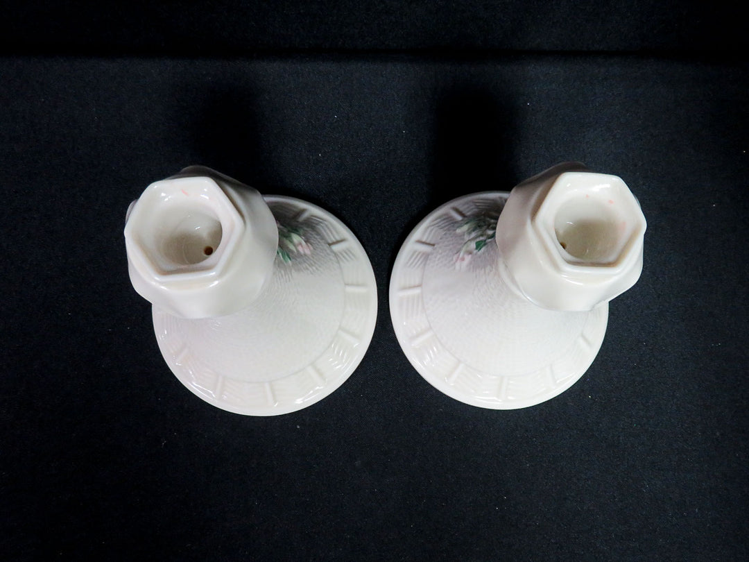 Belleek Killarney Candleholders