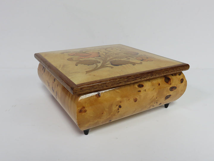 Reuge Marquetry Inlay Music Box