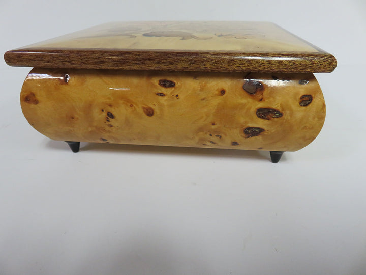 Reuge Marquetry Inlay Music Box