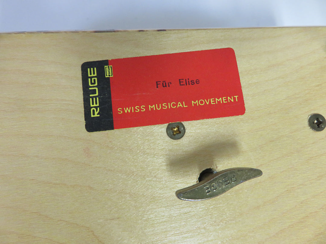 Reuge Marquetry Inlay Music Box