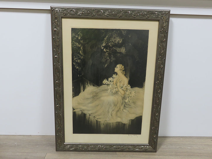 Louis Icart "Lilies" Etching