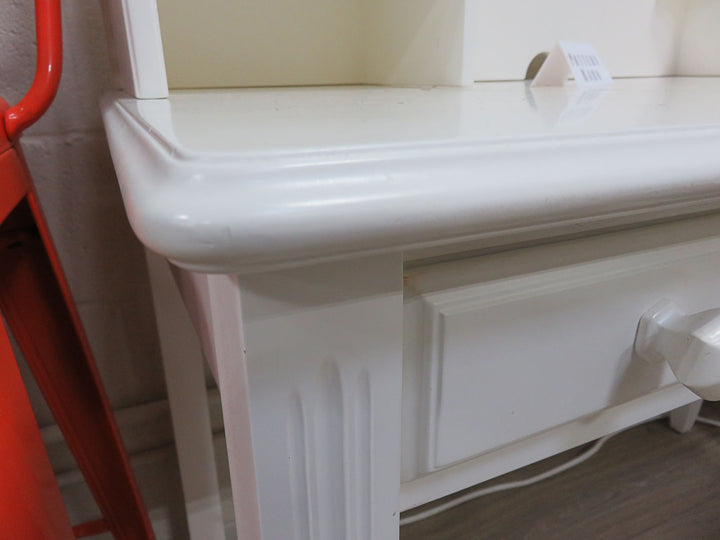 Pottery Barn White Desk and Chair