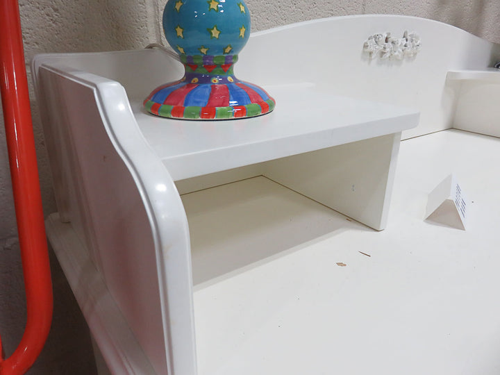 Pottery Barn White Desk and Chair