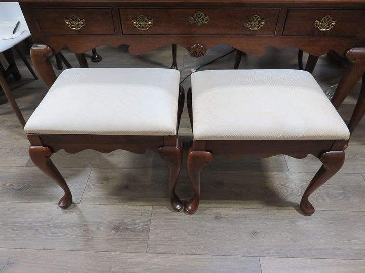 Pennsylvania House Console Table & Benches