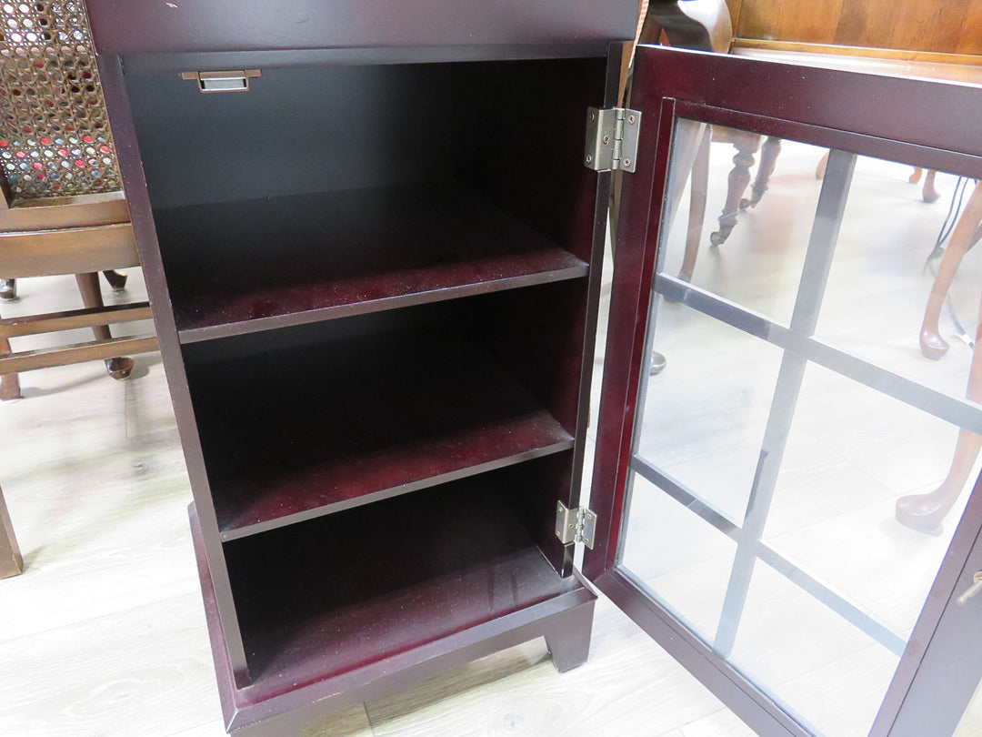 Dark Wood Nightstand