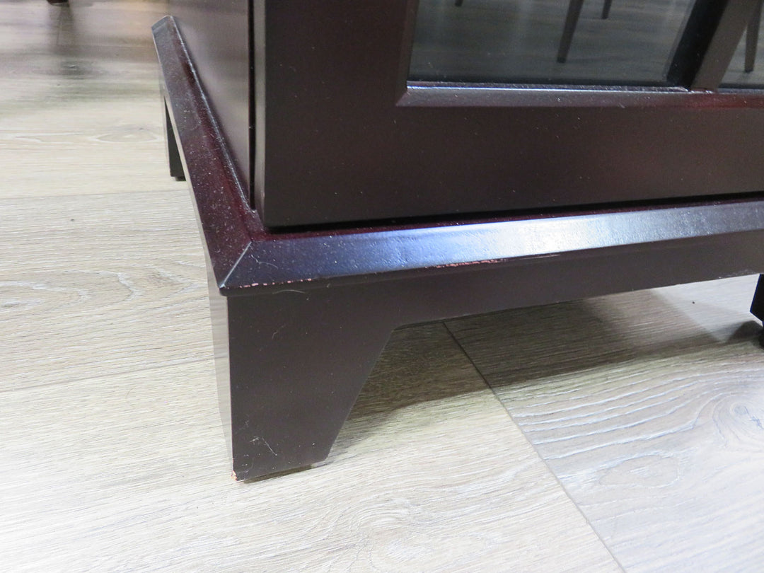 Dark Wood Nightstand