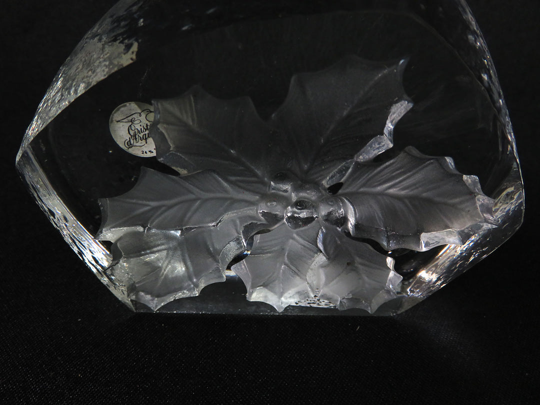 Cristal D'Arques Christmas Decor