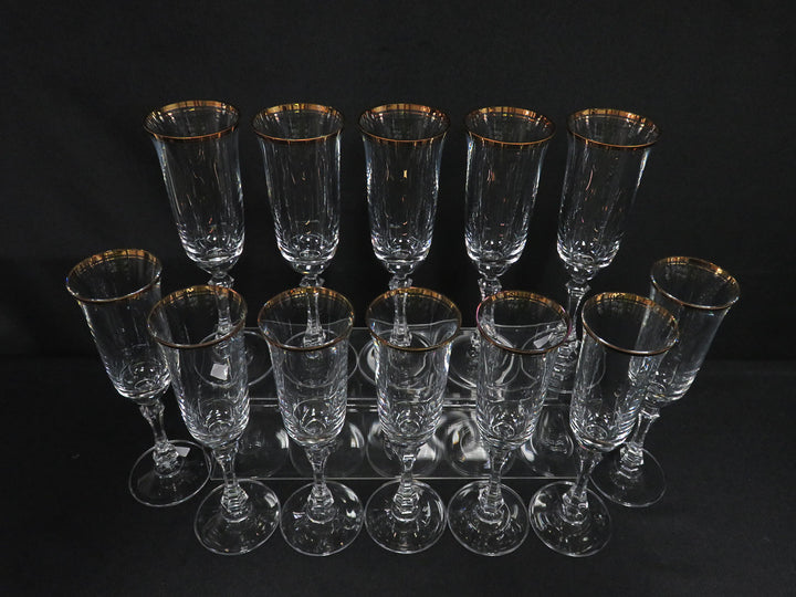 Towle Crystal Flutes