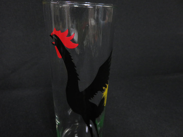 Federal Glass Crowing Rooster Highball Glasses