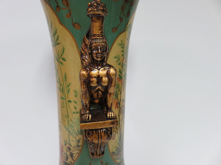 Asian Scene Vase